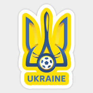 Ukraine National Football Team Sticker